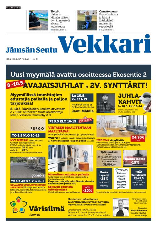 Jämsän Seutu ja Vekkari