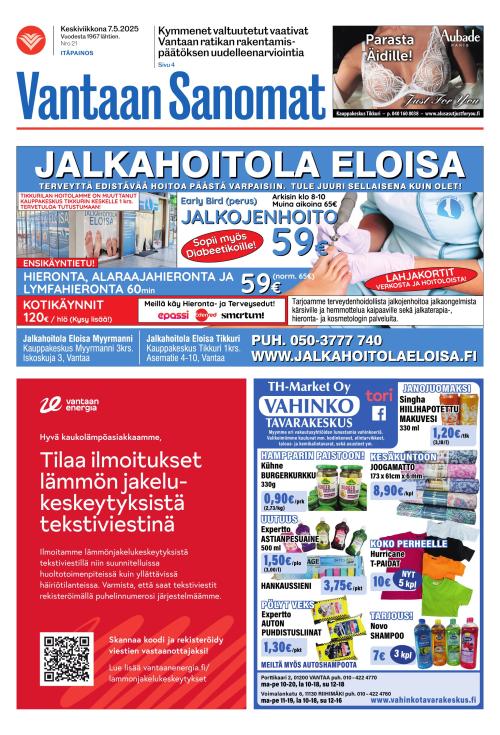 Vantaan Sanomat (itä)