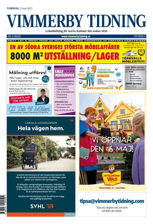 Vimmerby Tidning / Kinda-Posten