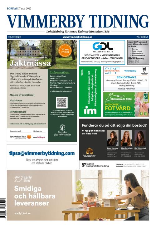 Vimmerby Tidning / Kinda-Posten