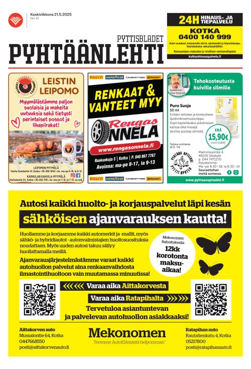 Pyhtäänlehti