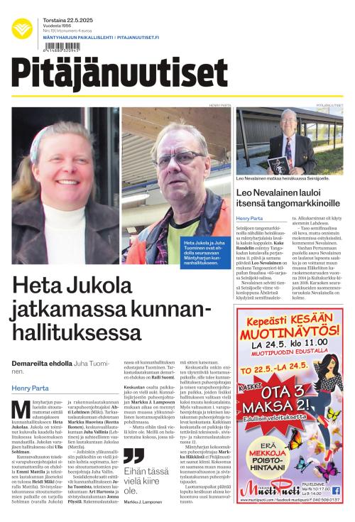 Pitäjänuutiset