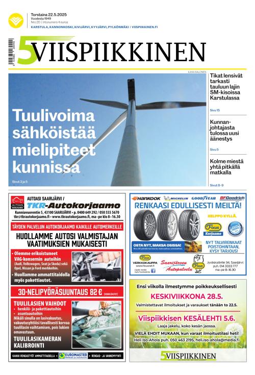 Viiden Kunnan  Sanomat