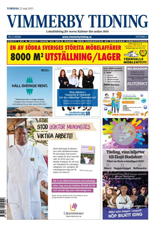 Vimmerby Tidning / Kinda-Posten