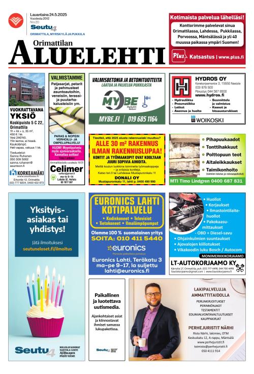 Orimattilan aluelehti