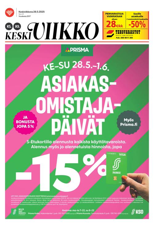 Kouvolan Sanomat -liitteet