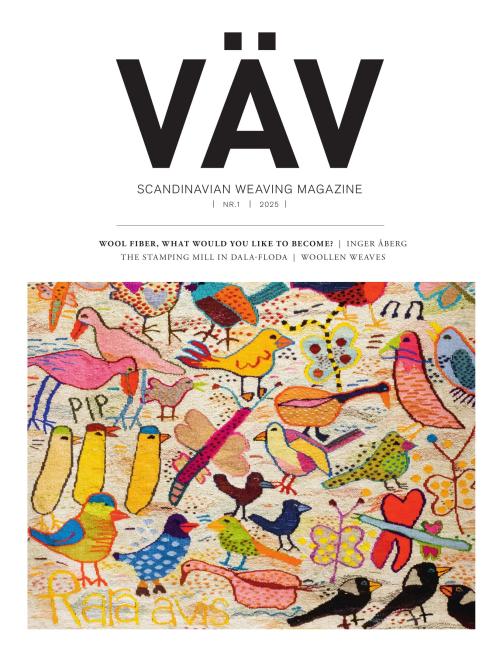 VÄV Scandinavian weaving magazine