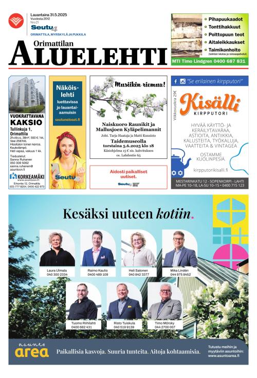 Orimattilan aluelehti
