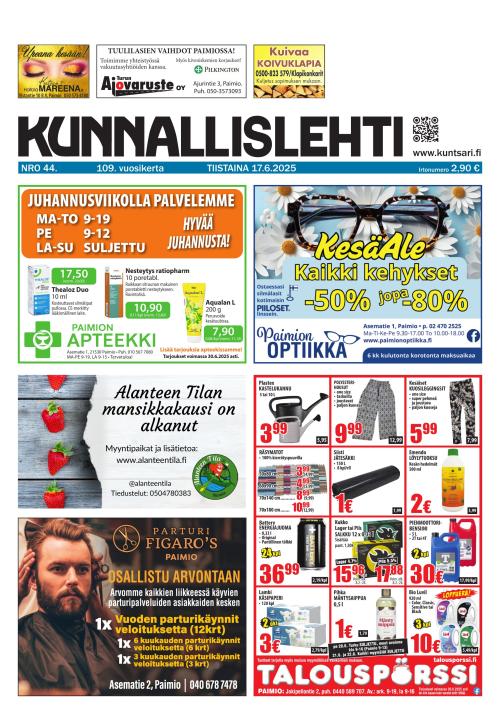 Kunnallislehti Paimio-Sauvo-Kaarina