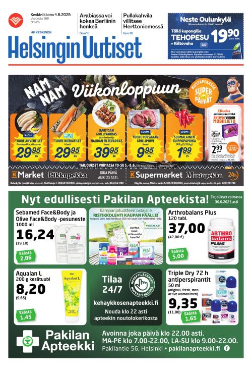 Helsingin Uutiset Keskinen