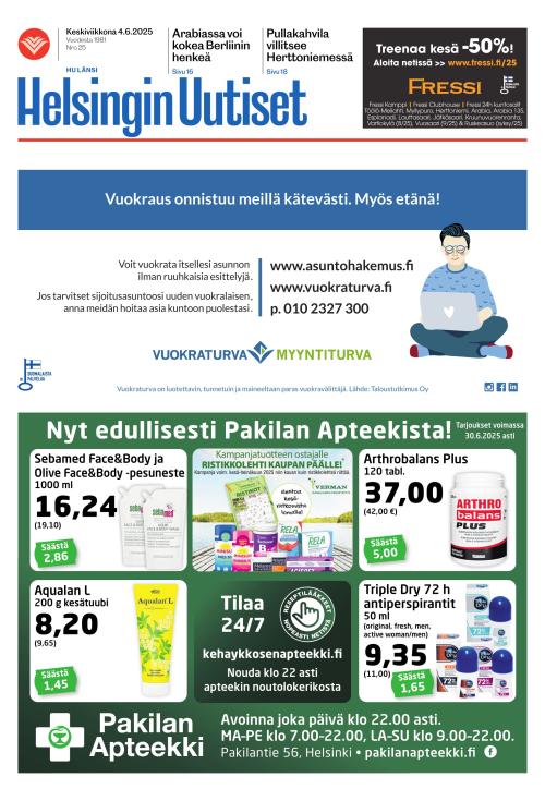 Helsingin Uutiset Länsi
