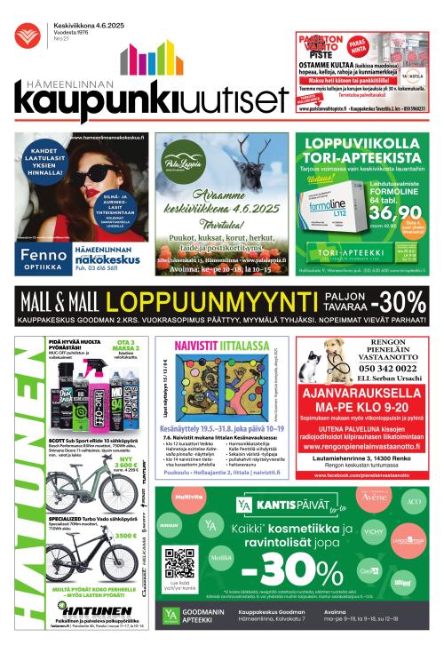 Hämeenlinnan Kaupunkiuutiset