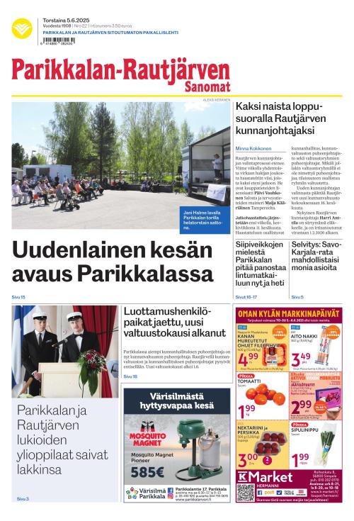 Parikkalan-Rautjärven Sanomat