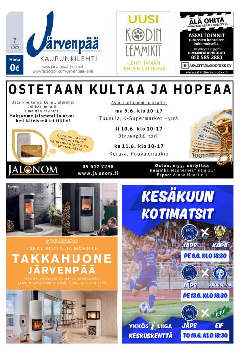 Järvenpää-lehti