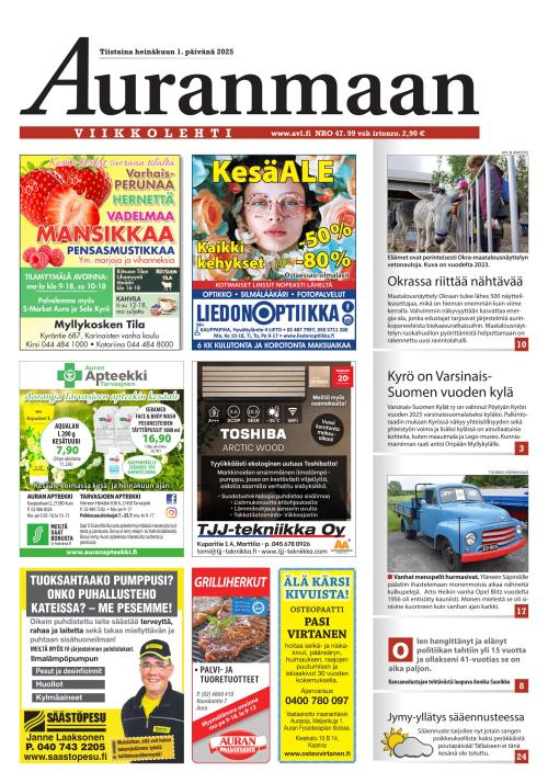 Auranmaan Viikkolehti