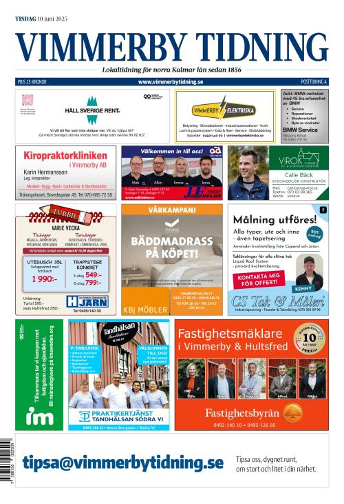 Vimmerby Tidning / Kinda-Posten