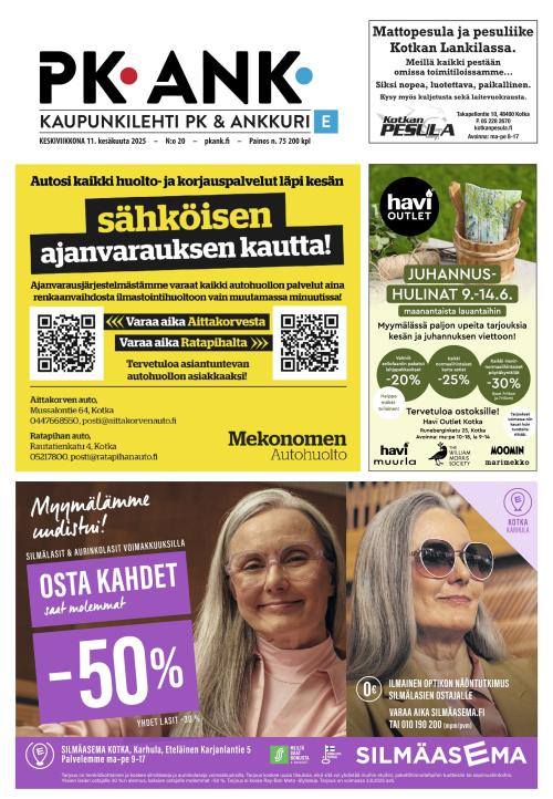 Kaupunkilehti PK & Ankkuri (etelä)
