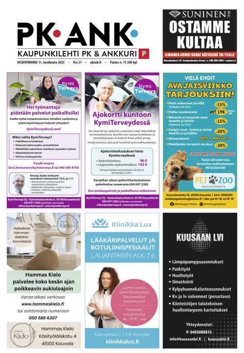 Kaupunkilehti PK & Ankkuri (pohjoinen)