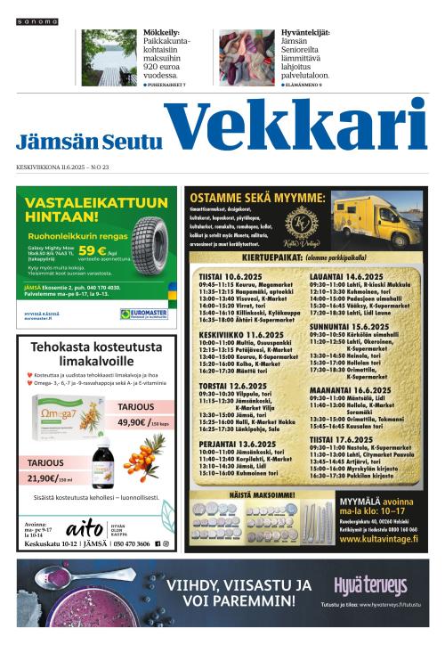 Jämsän Seutu ja Vekkari
