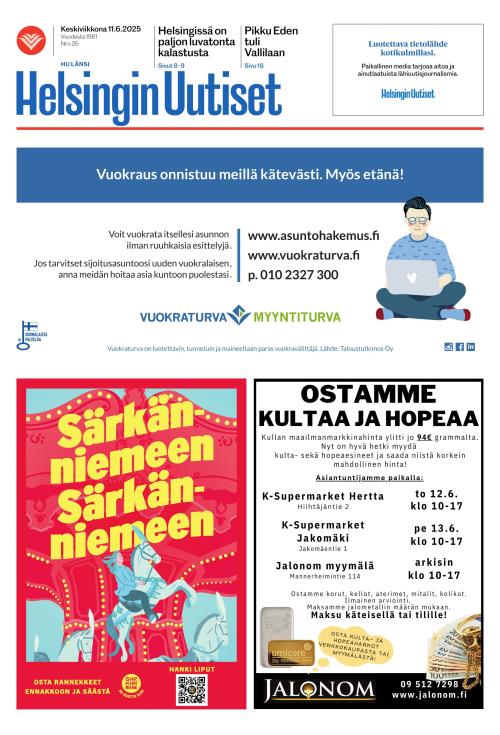 Helsingin Uutiset Länsi
