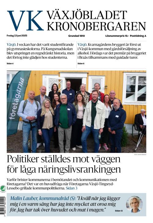 Växjöbladet Kronobergaren
