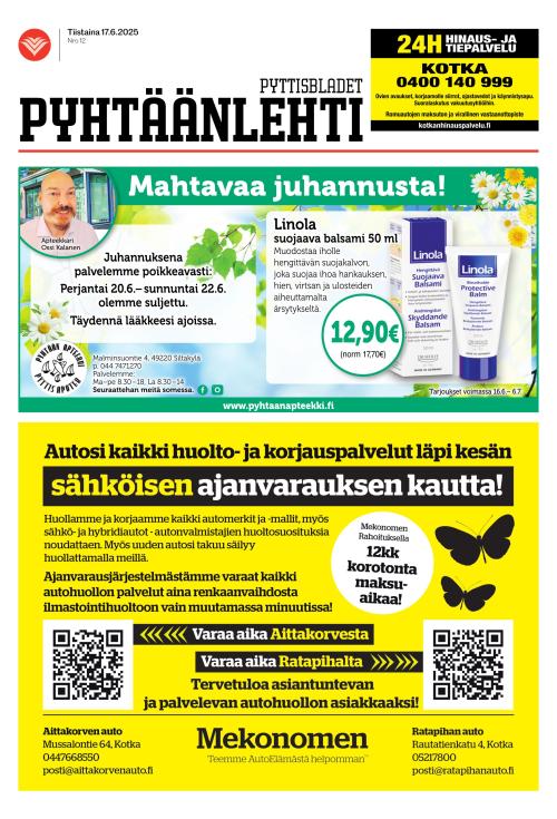 Pyhtäänlehti