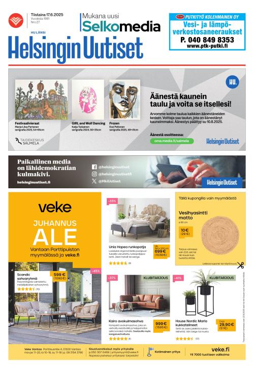 Helsingin Uutiset Länsi