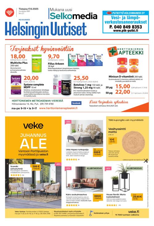 Helsingin Uutiset Kaakko