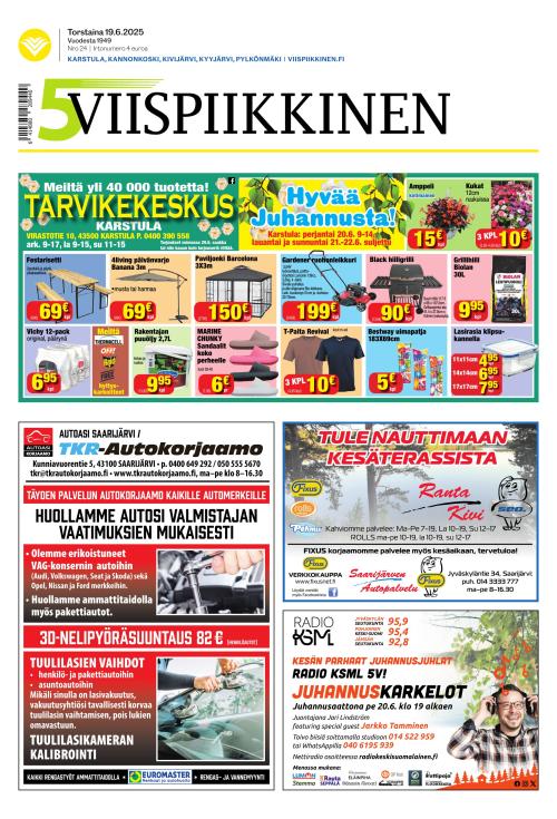 Viiden Kunnan  Sanomat
