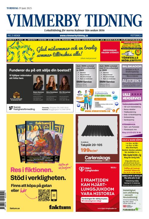 Vimmerby Tidning / Kinda-Posten