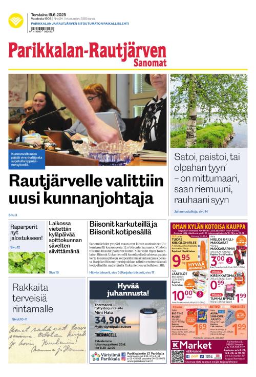 Parikkalan-Rautjärven Sanomat