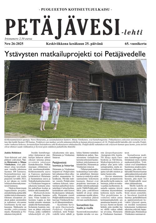 Petäjävesi-lehti