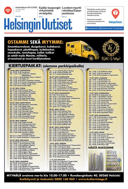Helsingin Uutiset Itä