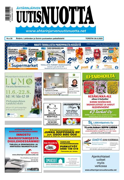 Ähtärinjärven Uutisnuotta