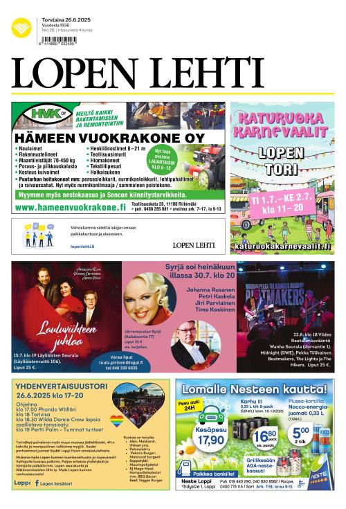 Lopen Lehti