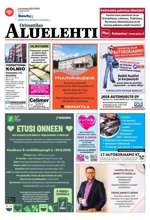 Orimattilan aluelehti