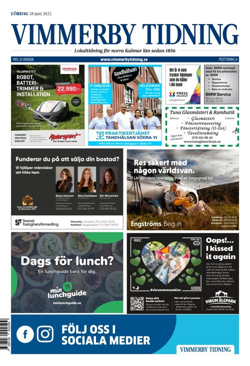 Vimmerby Tidning / Kinda-Posten