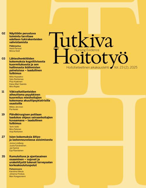 Tutkiva Hoitotyö