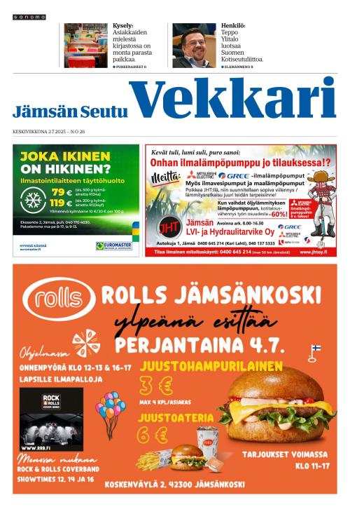 Jämsän Seutu ja Vekkari
