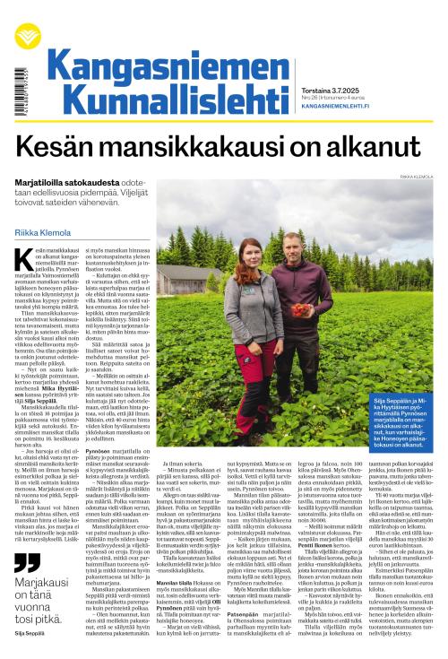 Kangasniemen kunnallislehti