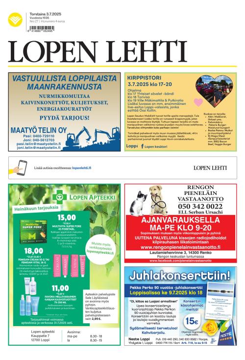 Lopen Lehti