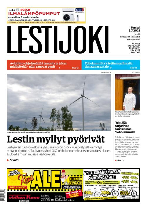 Lestijoki-lehti