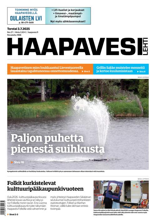 Haapavesi-lehti