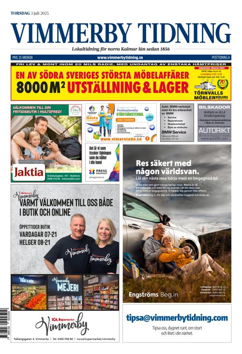 Vimmerby Tidning / Kinda-Posten