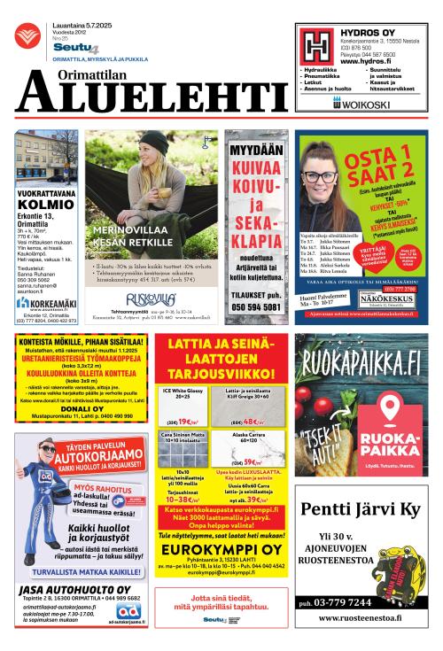 Orimattilan aluelehti