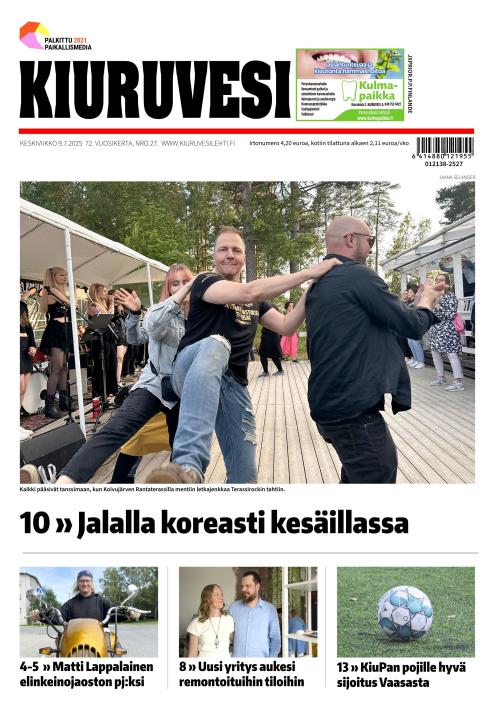 Kiuruvesi-lehti
