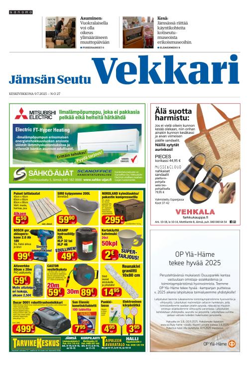 Jämsän Seutu ja Vekkari