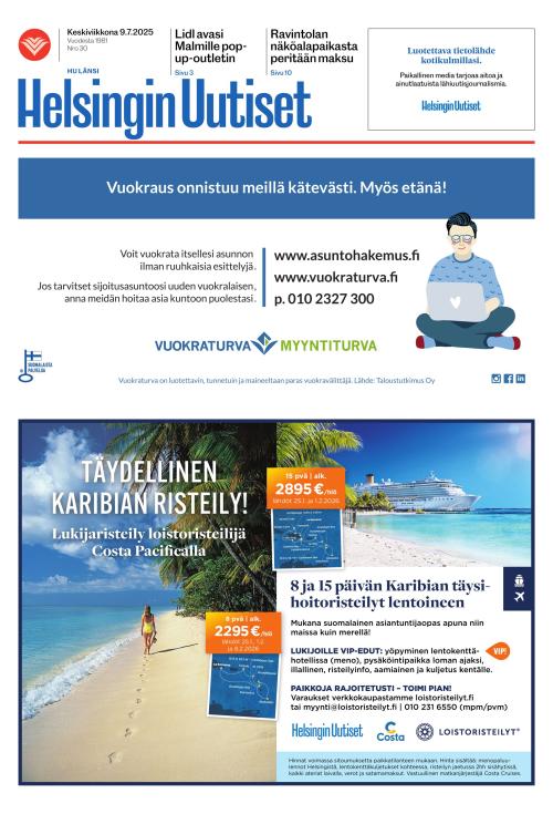 Helsingin Uutiset Länsi