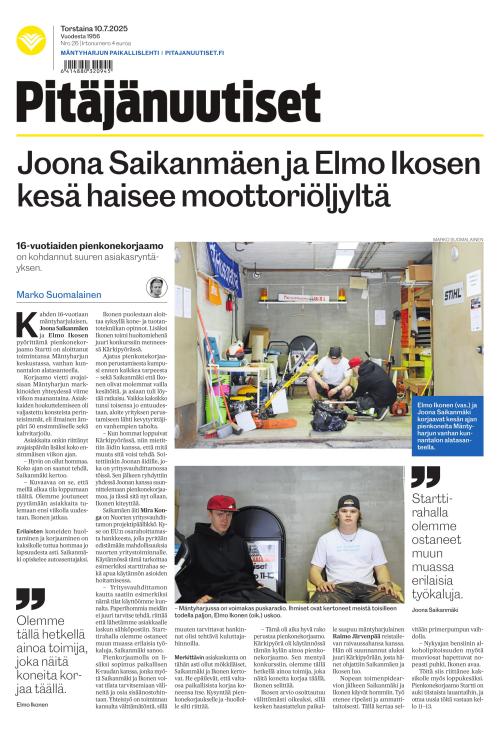 Pitäjänuutiset