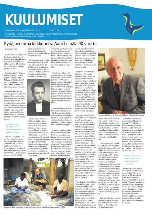Pyhäjoen Kuulumiset
